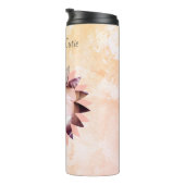 フカスタムラワーシェイプフォトパステルウォーターカラー タンブラー (回転右)