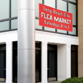 フカスタムレマーケットバナー 横断幕 (ビルの外側)