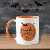 フカスポカスオレンジハロウィンムーン先生 マグカップ