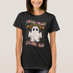 フカスポカスオールフォーカシング先生不気味カボチャ Tシャツ