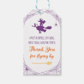 フカスポカスハロウィンサンキューホテルメッセージカード ギフトタグ (正面)