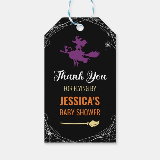 フカスポカスハロウィンサンキューホテルメッセージカード ギフトタグ (正面)