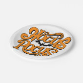 フカスポカスハロウィーン ペーパープレート (アングル)