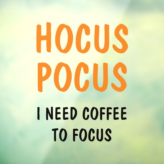 フカスポカスファニーハロウィーン引用文 |オレンジ ウィンドウサイン (シート3)