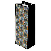 フカスポカスブラックキャットハロウィーン抱き枕 – ワイン ワインギフトバッグ (裏面アングル)