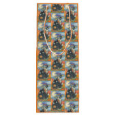 フカスポカスブラックキャットハロウィーン抱き枕 – ワイン ワインギフトバッグ (裏面)