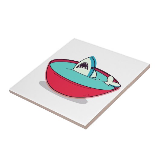 フカヒレスープ タイル (側面)