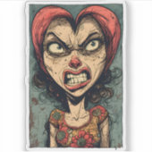 フカラフルリー, FunnyTee,ヴィンテージ シール (正面)