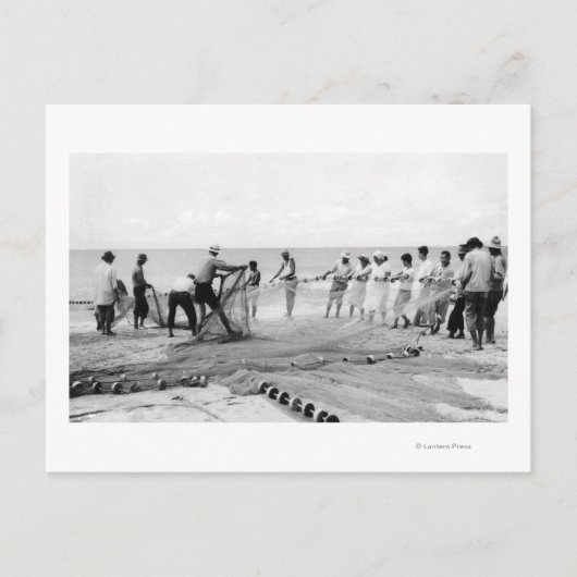 フキラウネットメンズ魚釣りハワイサーフフォト ポストカード (正面)