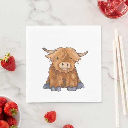 フギーハリー – フワフワのフワフワのフワフワフワフワのシリーズClaの一部 スタンダードランチョンナプキン (インサイチュ)