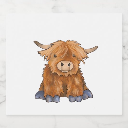 フギーハリー – フワフワのフワフワのフワフワフワフワのシリーズClaの一部 スパークリングワインラベル (シングルラベル)