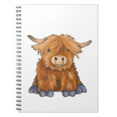 フギーハリー – フワフワのフワフワのフワフワフワフワのシリーズClaの一部 ノートブック (正面)