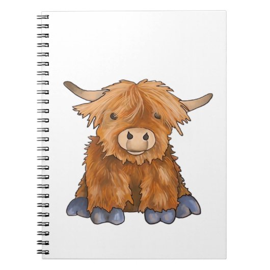フギーハリー – フワフワのフワフワのフワフワフワフワのシリーズClaの一部 ノートブック (正面)
