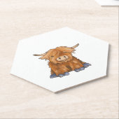 フギーハリー – フワフワのフワフワのフワフワフワフワのシリーズClaの一部 ペーパーコースター (アングル)