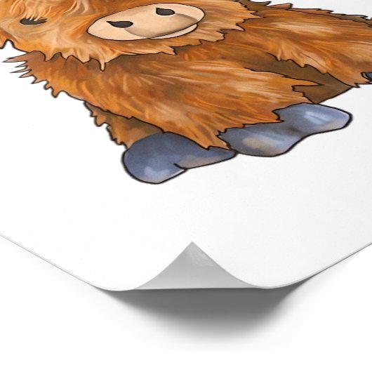 フギーハリー – フワフワのフワフワのフワフワフワフワのシリーズClaの一部 ポスター (角)