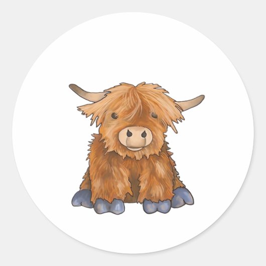 フギーハリー – フワフワのフワフワのフワフワフワフワのシリーズClaの一部 ラウンドシール (正面)