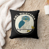 フクおもしろいロウの水鳥観察GIF クッション (ブランケット)