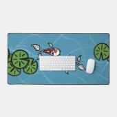 フクアンドハイワコイ デスクマット (キーボード&マウス)