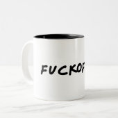 フクコーヒー ツートーンマグカップ (正面左)