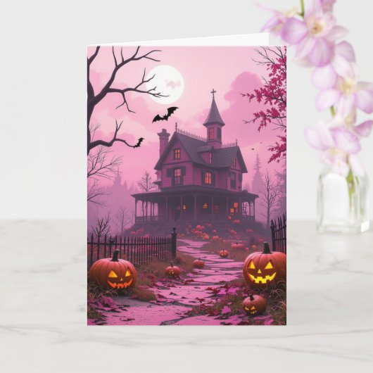 フクシアのハロウィン邸宅 カード (蘭)