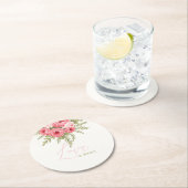 フクシアの夢 ラウンドペーパーコースター (インサイチュ)