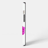 フクシアの芍薬 - カスタマイズ可能!! iPhoneケース (左側面)