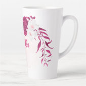フクシアの花の植物学 カフェラテマグ (右)