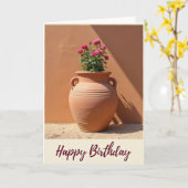 フクシアの誕生日カード サニー カード (黄色い花)