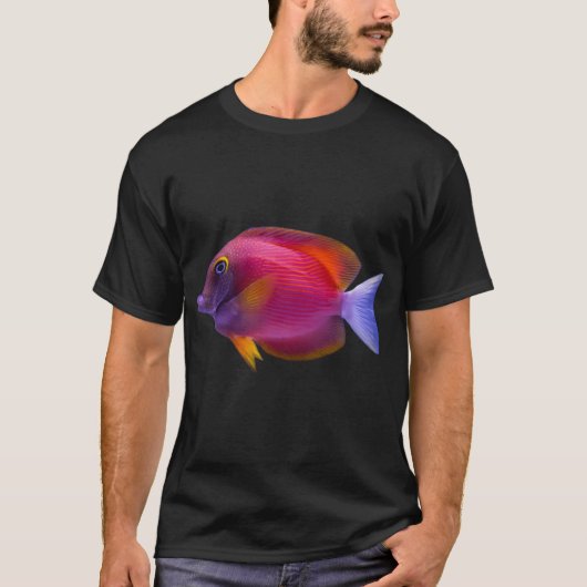 フクシアの魚 Tシャツ (正面)