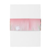 フクシアプロテアのブッシュとゴールドの封筒バンド 招待状ベリーバンド (裏面例)