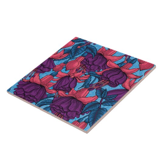 フクシア タイル (側面)