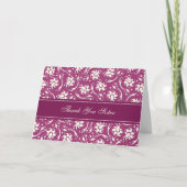 フクシア フラワー シスター ありがとう ヘンゼル カード (正面)