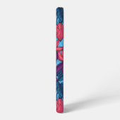 フクシア SAMSUNG GALAXYケース (左側面)