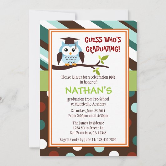 フクモダンロウ大学院招待状 招待状 (正面)