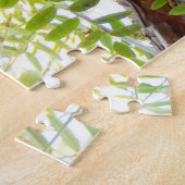 フクロウが枝から見る ジグソーパズル (側面)