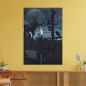 フクロウが見たもの キャンバスプリント (インサイチュ (リビング))