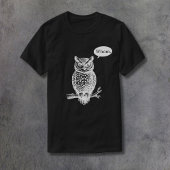 フクロウが言う Tシャツ