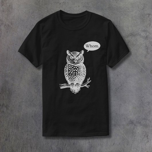 フクロウが言う Tシャツ