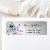 フクロウさくらんぼブロズシルバー ラベル (インサイチュ)