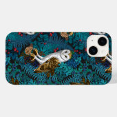 フクロウとシダとオークとベリー 3 Case-Mate iPhoneケース (裏面 (横))