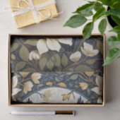 フクロウとジャスミンの美しい花 薄葉紙 (ギフト)