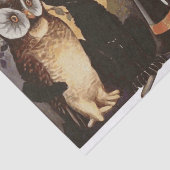 フクロウとネコのハロウィン 薄葉紙 (詳細)