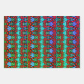 フクロウとネコ ラッピングペーパーシート (正面2)