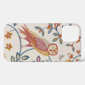 フクロウとフラワーズ、William Morris Case-Mate iPhone Case-Mate iPhoneケース (裏面 (横))