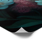 フクロウとベビー ポスター (角)