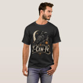 フクロウとワタシの不気味な世界 Tシャツ (正面フル)