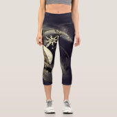 フクロウと幽霊 カプリレギンス (正面)