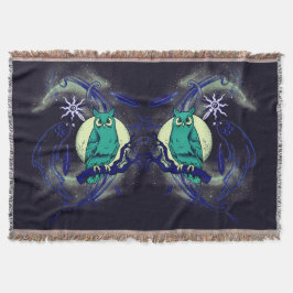 フクロウと幽霊 スローブランケット
