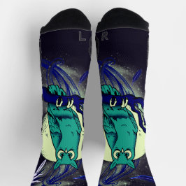 フクロウと幽霊 ソックス