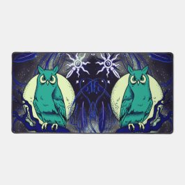 フクロウと幽霊 デスクマット